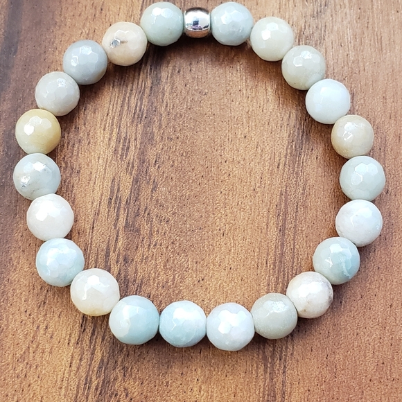 SOLD Amazonite Beads Bracelet - Picture 10 of 15